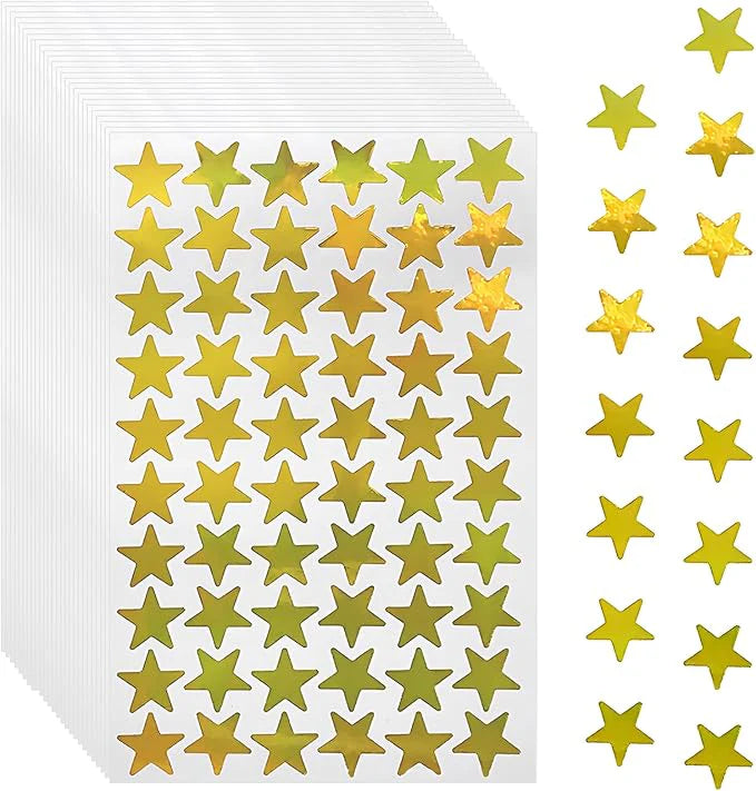 Star Sticker Pack of 10 [PD]