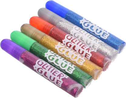 Glitter glue 6pc Tube Large [PD][1Pc]