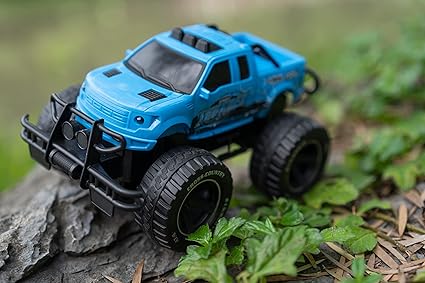 RC Beginner Rv Truck for Kids,Blue Off-Road RC Trucks, Scale Crawlers Toy for Kids [PD]