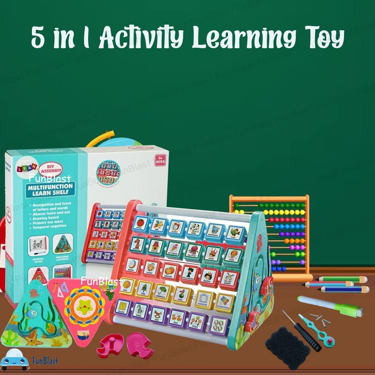 Busy Brain Box – 5-Sided Adventure Shelf [PD] [1PC]