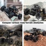 RC Car Off-Road Rock Crawler Truck Vehicle RC Truck High Speed Remote Control Car [PD]