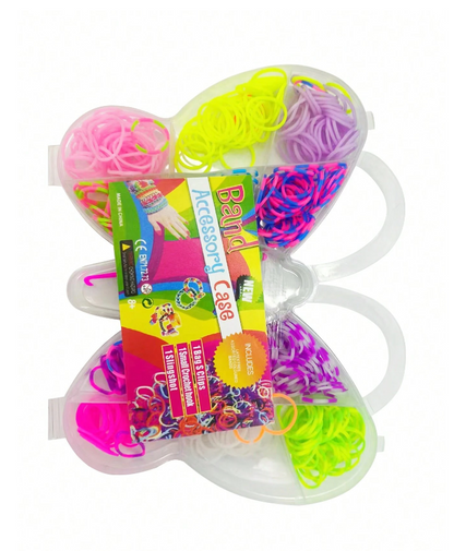 Butterfly Colorful Loom Diy Rubber Band[PD][1Pack]