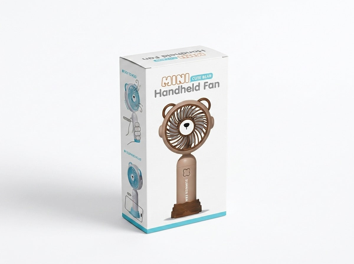 Mini "Cute Bear" Handheld Fan [PD.]