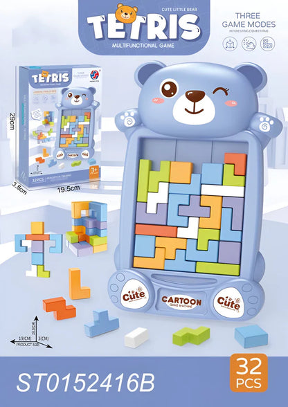 Multifunctional Bear Tetris Game [PD][1Pc]