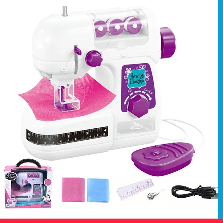Kids Sewing Machine Portable Electric Sewing Machine Toys [PD]