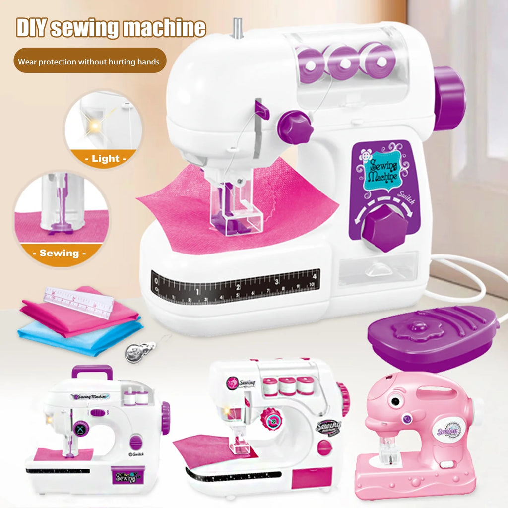 Kids Sewing Machine Portable Electric Sewing Machine Toys [PD]