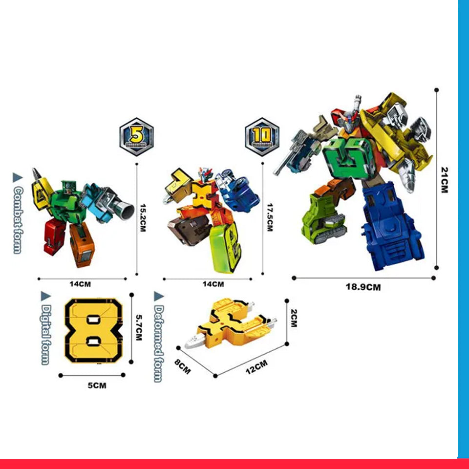 Digital Transforming Warrior Series Kit - 15 Pcs[PD][1Pack]
