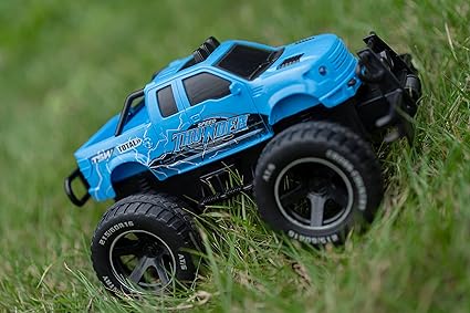 RC Beginner Rv Truck for Kids,Blue Off-Road RC Trucks, Scale Crawlers Toy for Kids [PD]