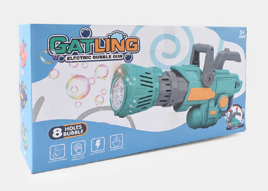 8 HOLES ELECTRIC BUBBLE GUN [PD][1Pc] - Kaliber