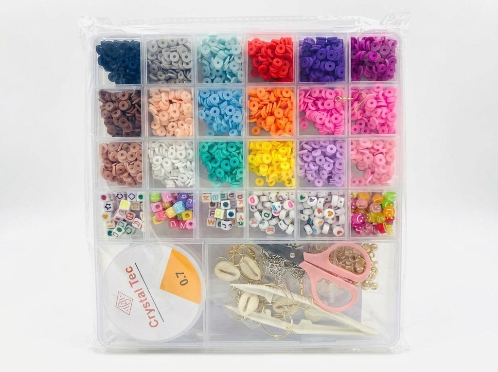 All-in-One Heishi Clay Bead Jewelry Making Kit [PD.]