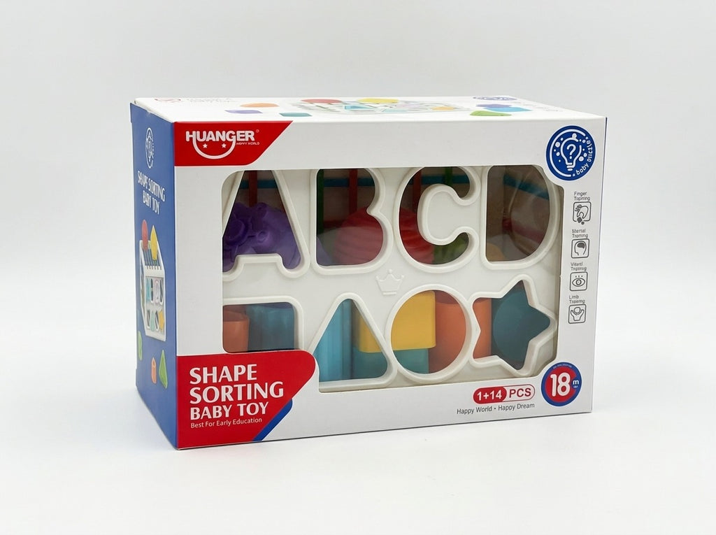 Huanger Shape Sorting Baby Toy (15-Piece Set) [PD.]\