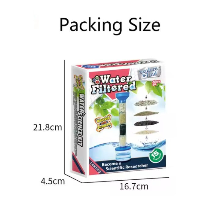 Water Filtration Experiment Science Kit [PD]