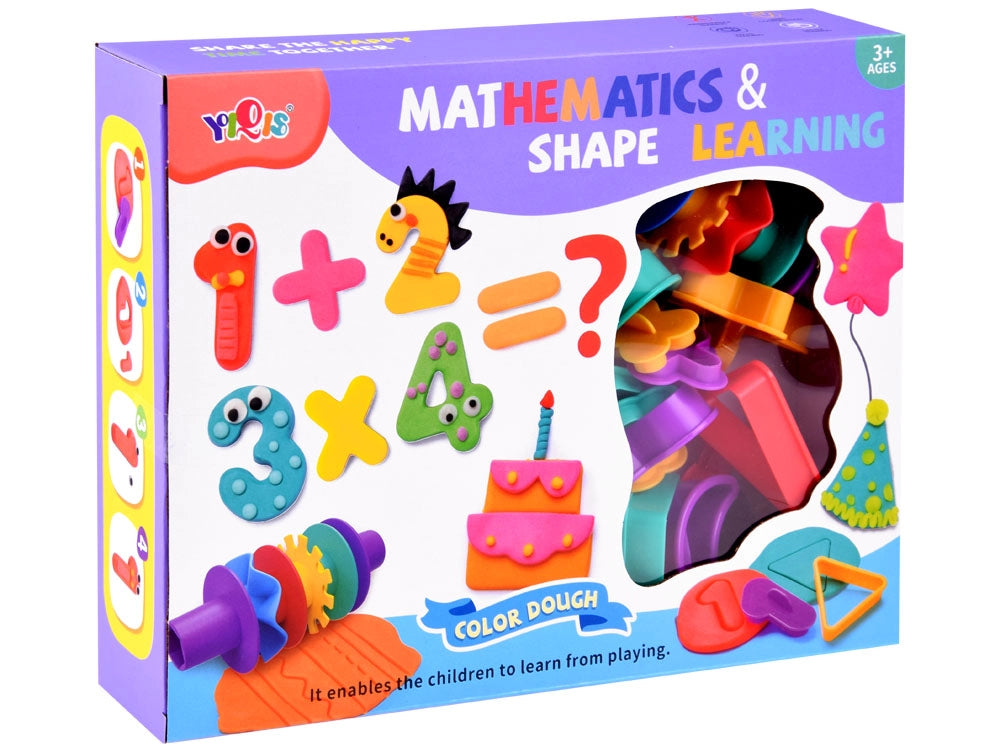 Mathematics & Shape learning Playdough Numbers 123 Educational Toy [PD]