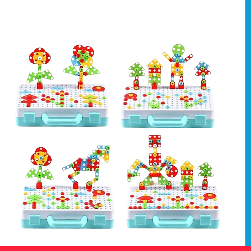 Magic Puzzle Plate – 190 PCs 2 in 1 [1Pc][PD]