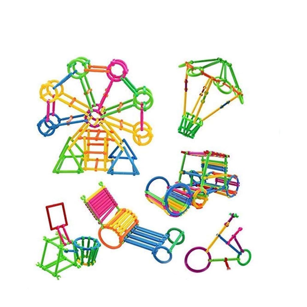 Stick Building Blocks Smart Sticks Set of [120 PCS] for Kids [PD]