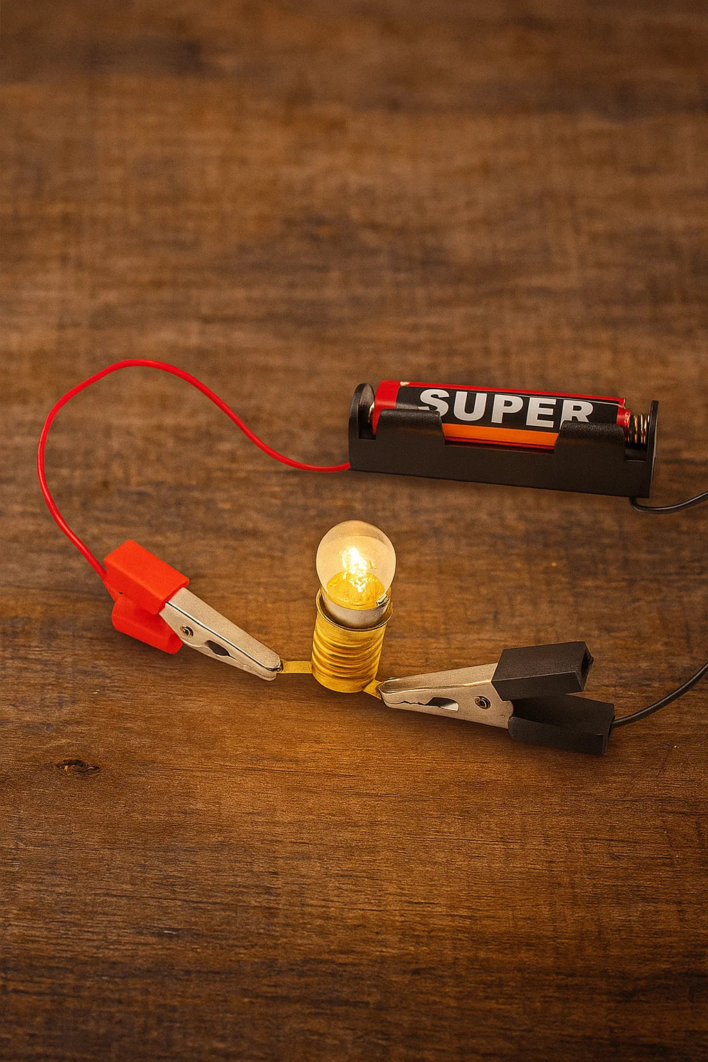 DIY Electric Fan, Electromagnet and Light Bulb Circuit [PD][1Pc]