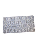 Artistic Alphabets Mold for Crafting Language in Style[1Pc][PD] - Kaliber