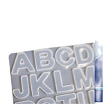 Artistic Alphabets Mold for Crafting Language in Style[1Pc][PD] - Kaliber