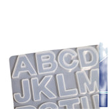 Artistic Alphabets Mold for Crafting Language in Style[1Pc][PD] - Kaliber