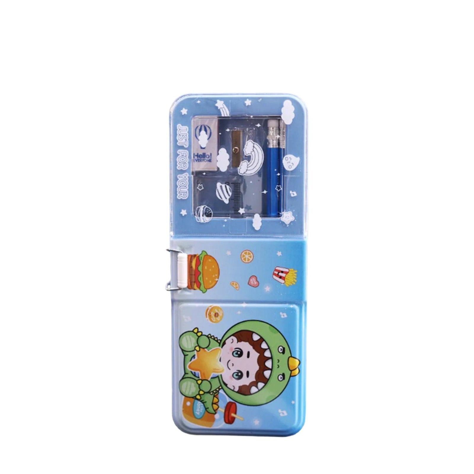 BABY DINO Metal Pencil Box [PD][1Pc] - Kaliber