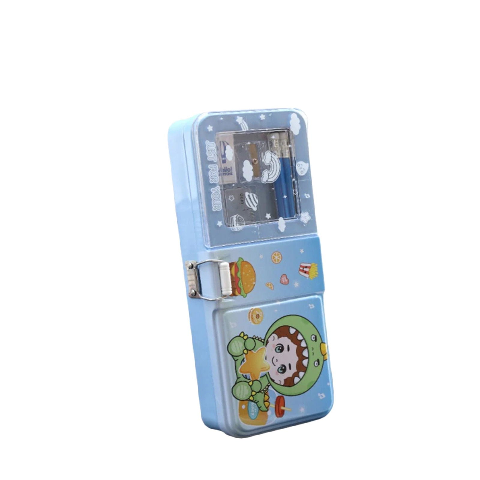 BABY DINO Metal Pencil Box [PD][1Pc] - Kaliber