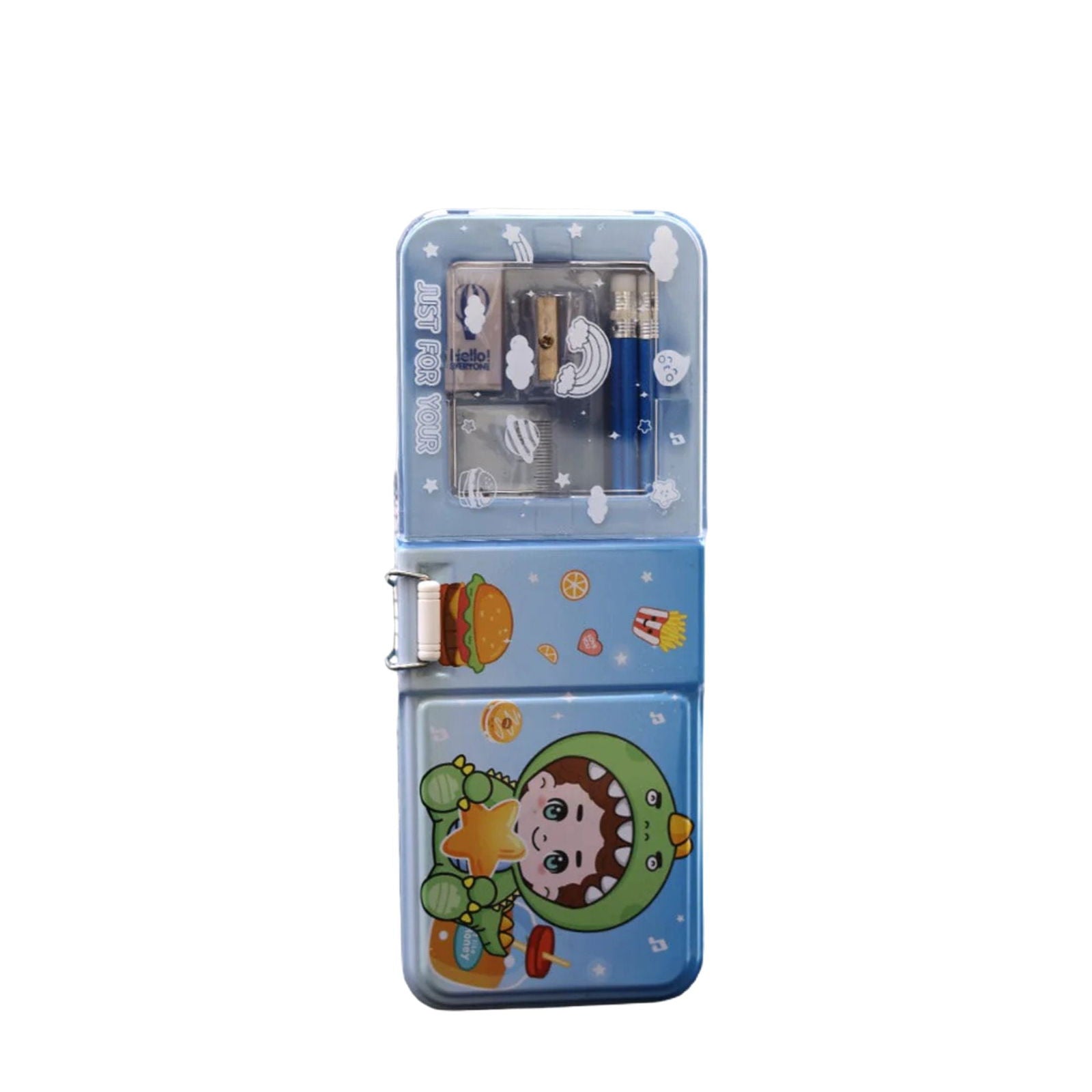 BABY DINO Metal Pencil Box [PD][1Pc] - Kaliber