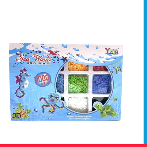 Thermomosaic Underwater World 4000 beads three bases 3D figures[1Pc][PD]