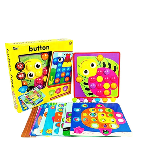 BUTTON IDEA GAME - THINKING / OBSERVATION SKILLS/ CREATIVITY [PD][1Pc] - Kaliber