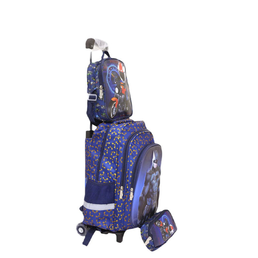 Batman Adventure Awaits Kids Trolley Bag for Superhero Explorers 3 in 1[1Pc][PD] - Kaliber