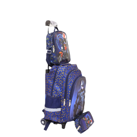 Batman Adventure Awaits Kids Trolley Bag for Superhero Explorers 3 in 1[1Pc][PD] - Kaliber