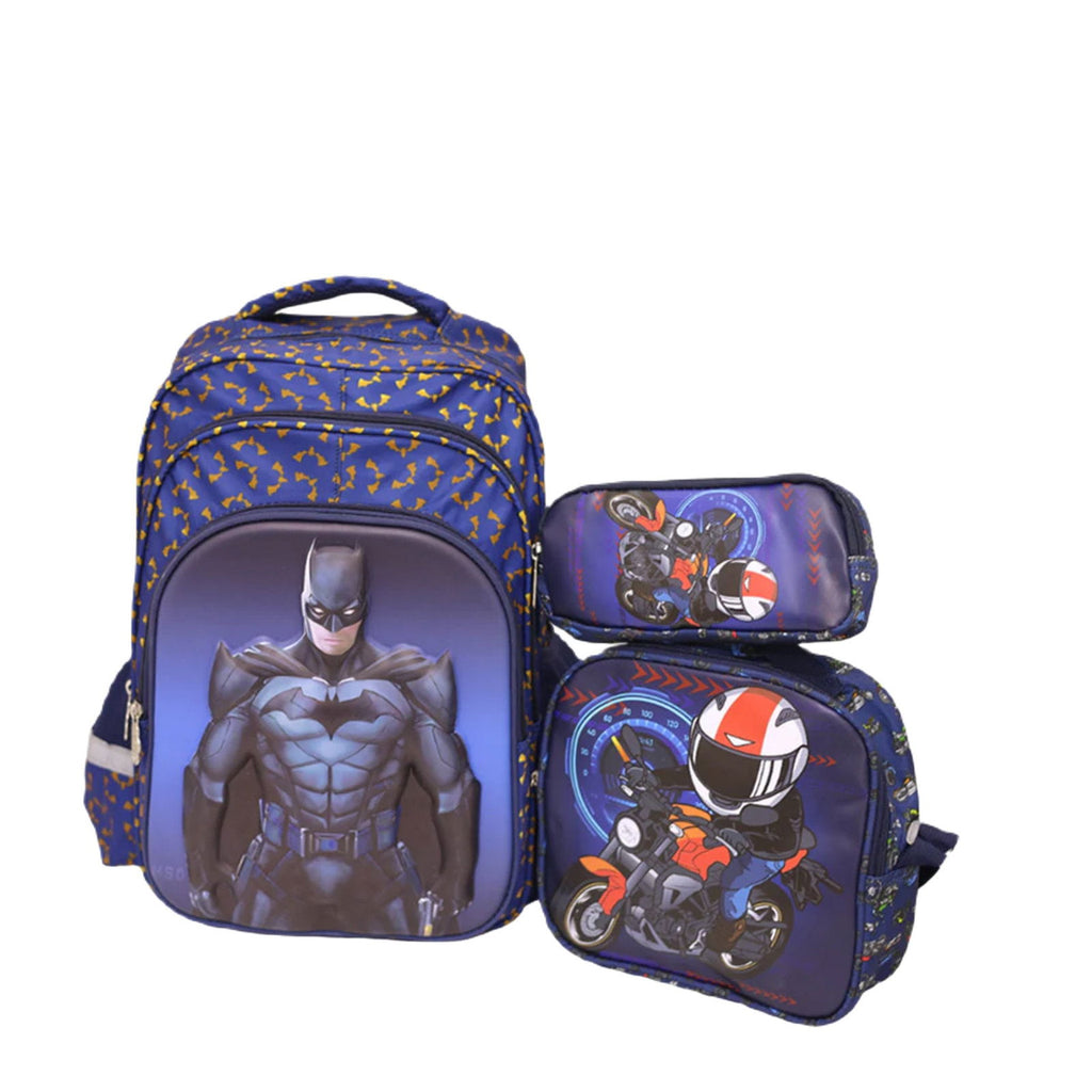 Batman Adventure Awaits Kids Trolley Bag for Superhero Explorers 3 in 1[1Pc][PD] - Kaliber