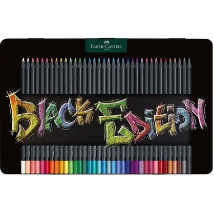 Black Edition colour pencils tin of 36 [IP][1Box] - Kaliber
