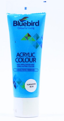 Blue Bird Acrylic 75ML Turquoise Blue [PD][1Pc] - Kaliber