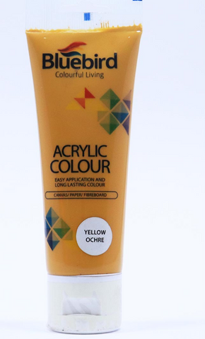 Blue Bird Acrylic 75ML Yellow Ochre [PD][1Pc] - Kaliber