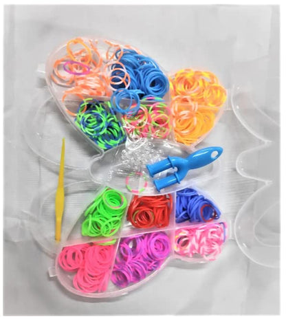 Butterfly Colorful Loom Diy Rubber Band[PD][1Pack]