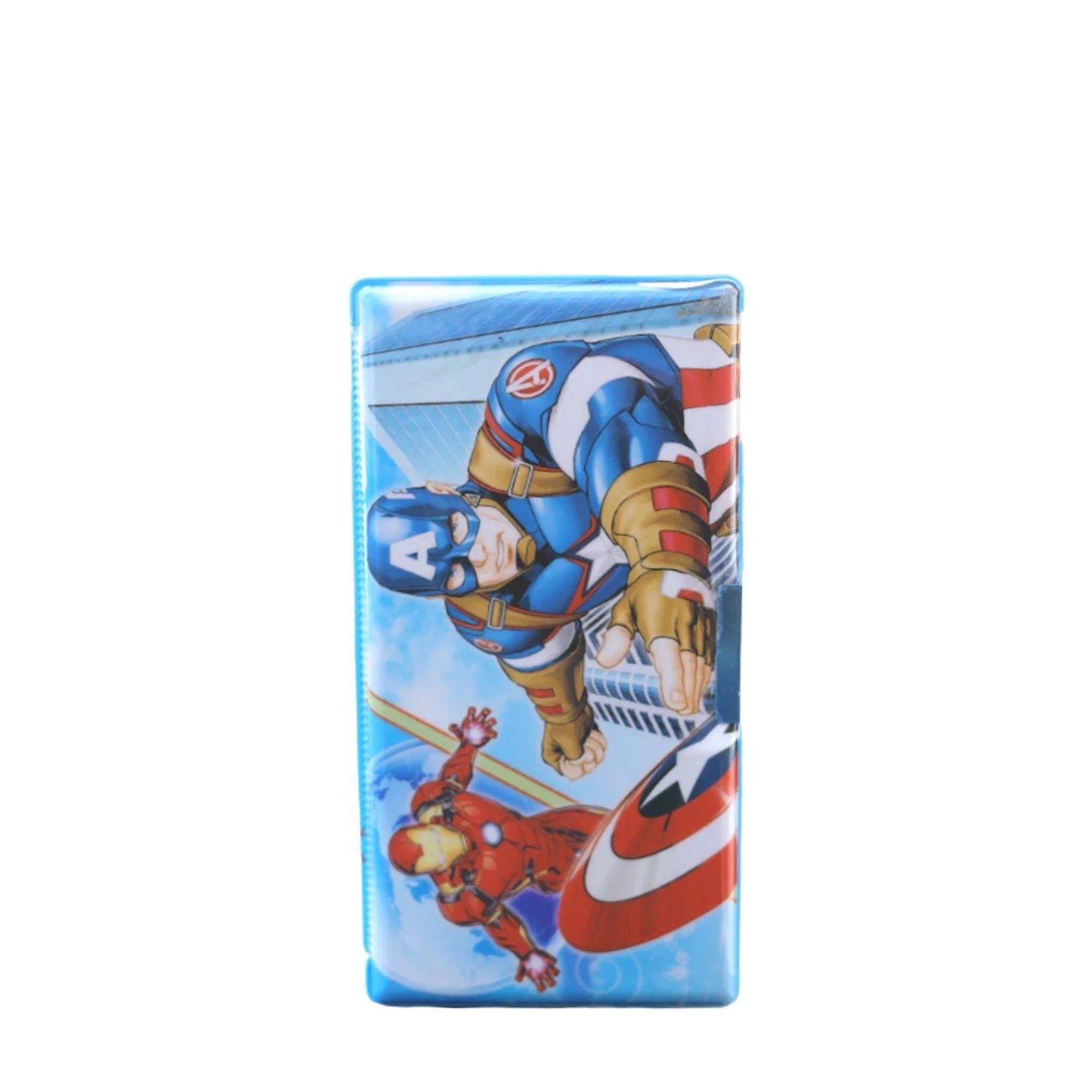 CAPTAIN AMERICA Double sided Magnetic Pencil Box [PD][1Pc] - Kaliber