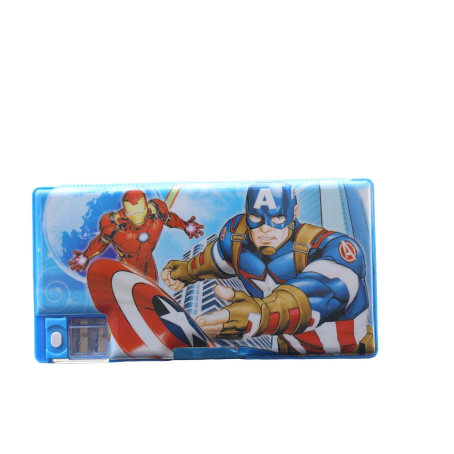 CAPTAIN AMERICA Double sided Magnetic Pencil Box [PD][1Pc] - Kaliber