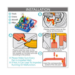Car Adventure Race & Rescue Track With Magnetic Cars [PD][1Pc] - Kaliber