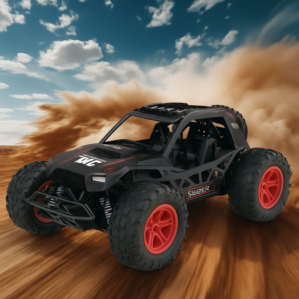 Smoke Spray Remote Control Car 1:16 Remote Control Truck High Speed 25 km/h All Terrain Off-Road RC Car 2.4Ghz Monster Truck [PD]