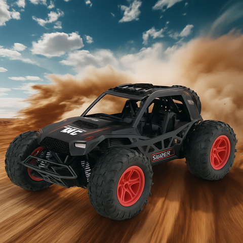 Smoke Spray Remote Control Car 1:16 Remote Control Truck High Speed 25 km/h All Terrain Off-Road RC Car 2.4Ghz Monster Truck [PD]