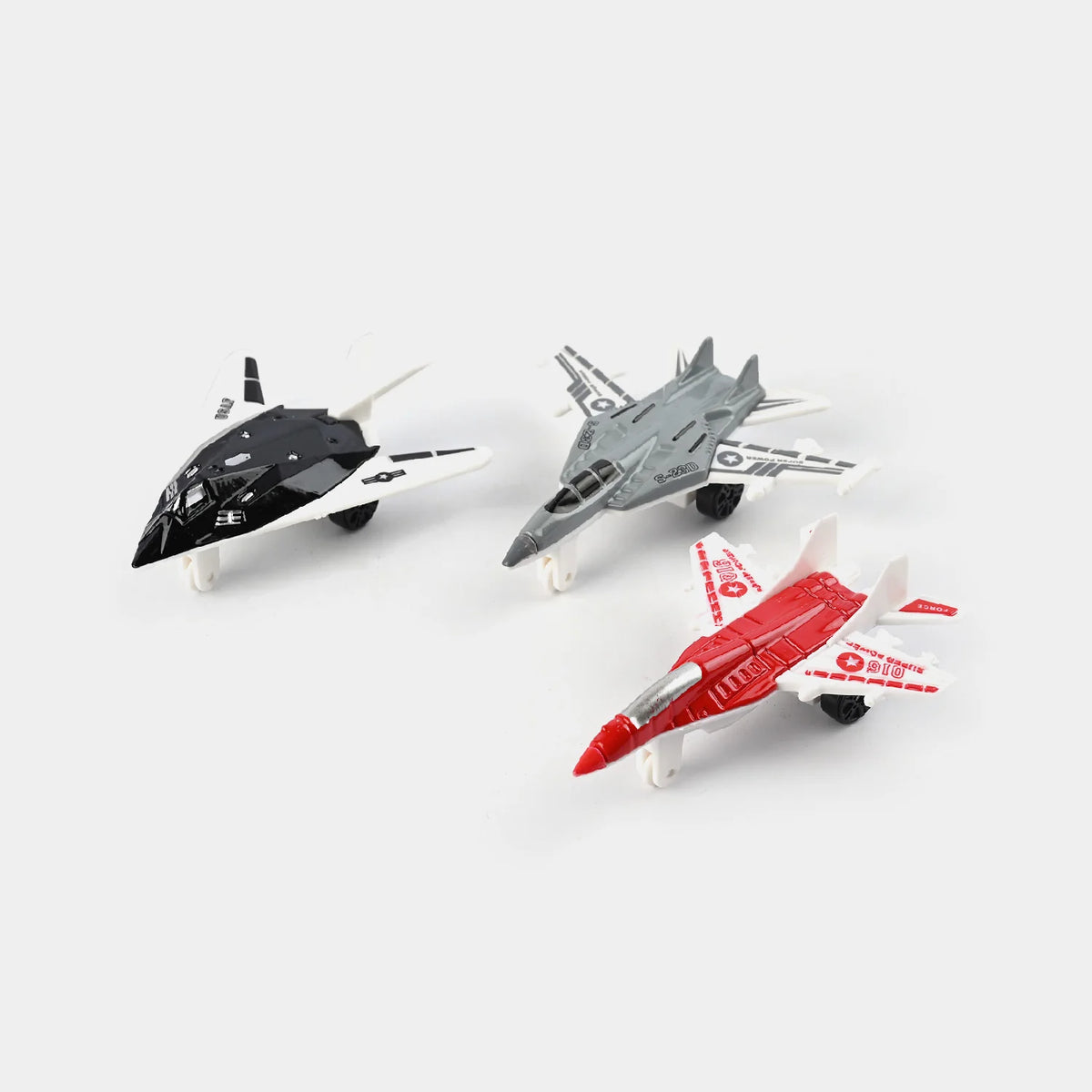 Mini Aircraft Set 6pc Mini Diecast Fighter Jets Toy Set – Premium Military Aircraft [PD ...
