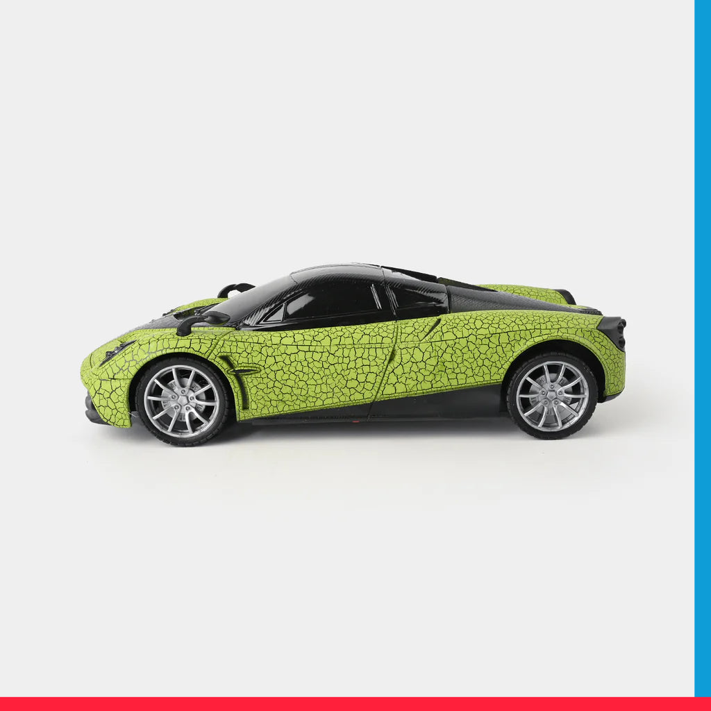 3D Famous Remote Control Car With 3D Lights For Kids [PD][1Pc]