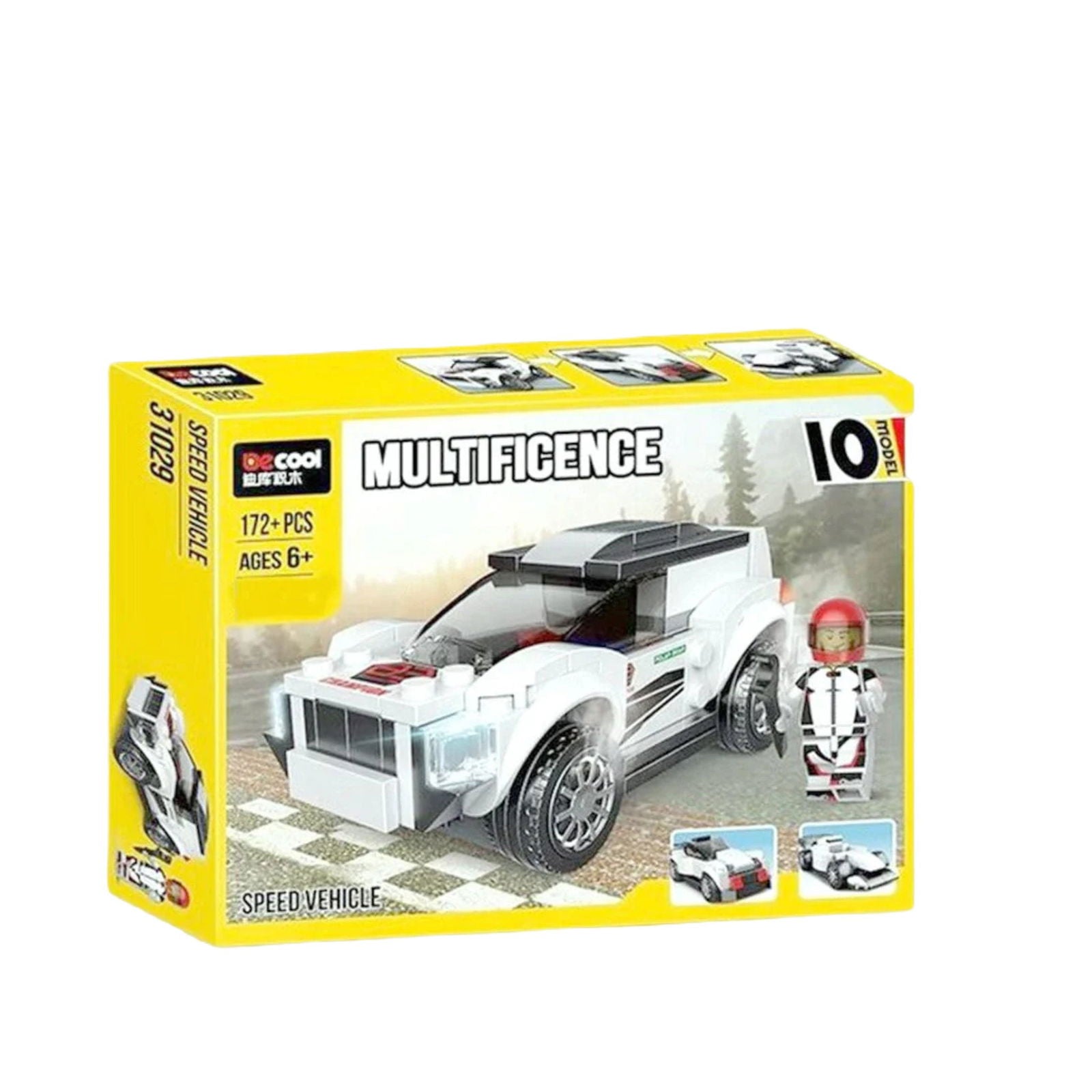 Decool Flowing Roadster 10 Models Building Blocks 31032 – 209 pieces [PD][1Pc] - Kaliber