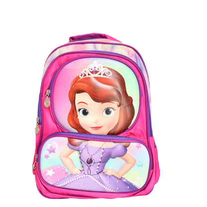 Disney 3D Sofia Embossed Character Bag for Girls [PD][1Pc] - Kaliber