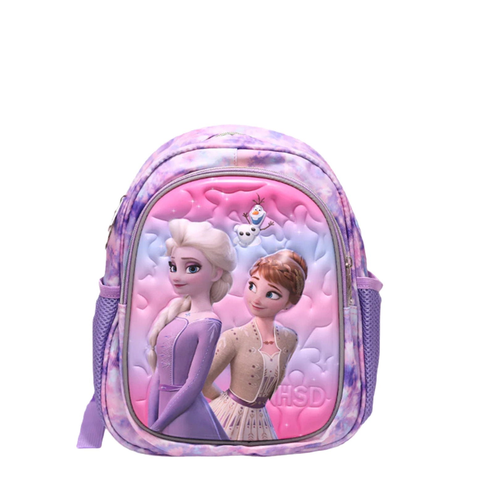 Disney Frozen Theme School Bag Purple [1Pc] [PD] - Kaliber
