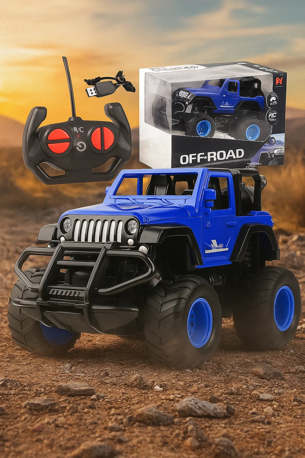 SUV Off-Road RC Car – High-Speed Remote Control Car for Endless Fun! [PD]