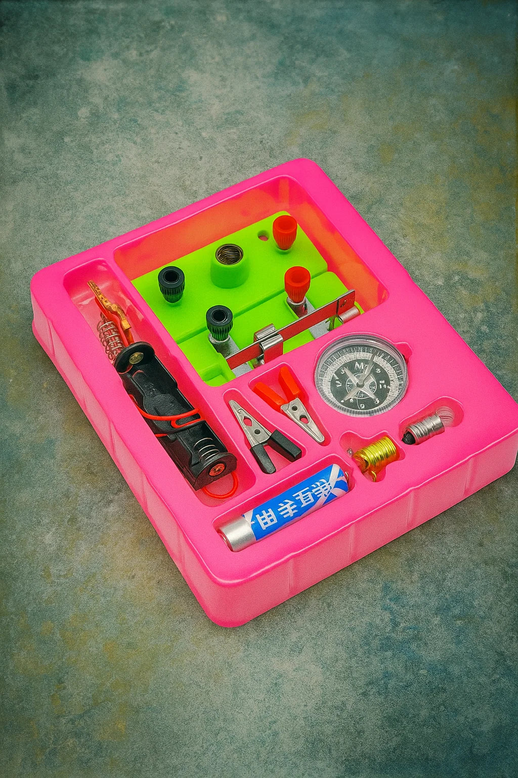DIY Electric Fan, Electromagnet and Light Bulb Circuit[PD][1Pc]