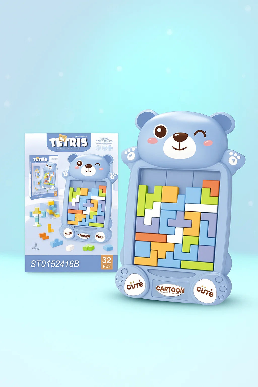 Multifunctional Bear Tetris Game [PD][1Pc]