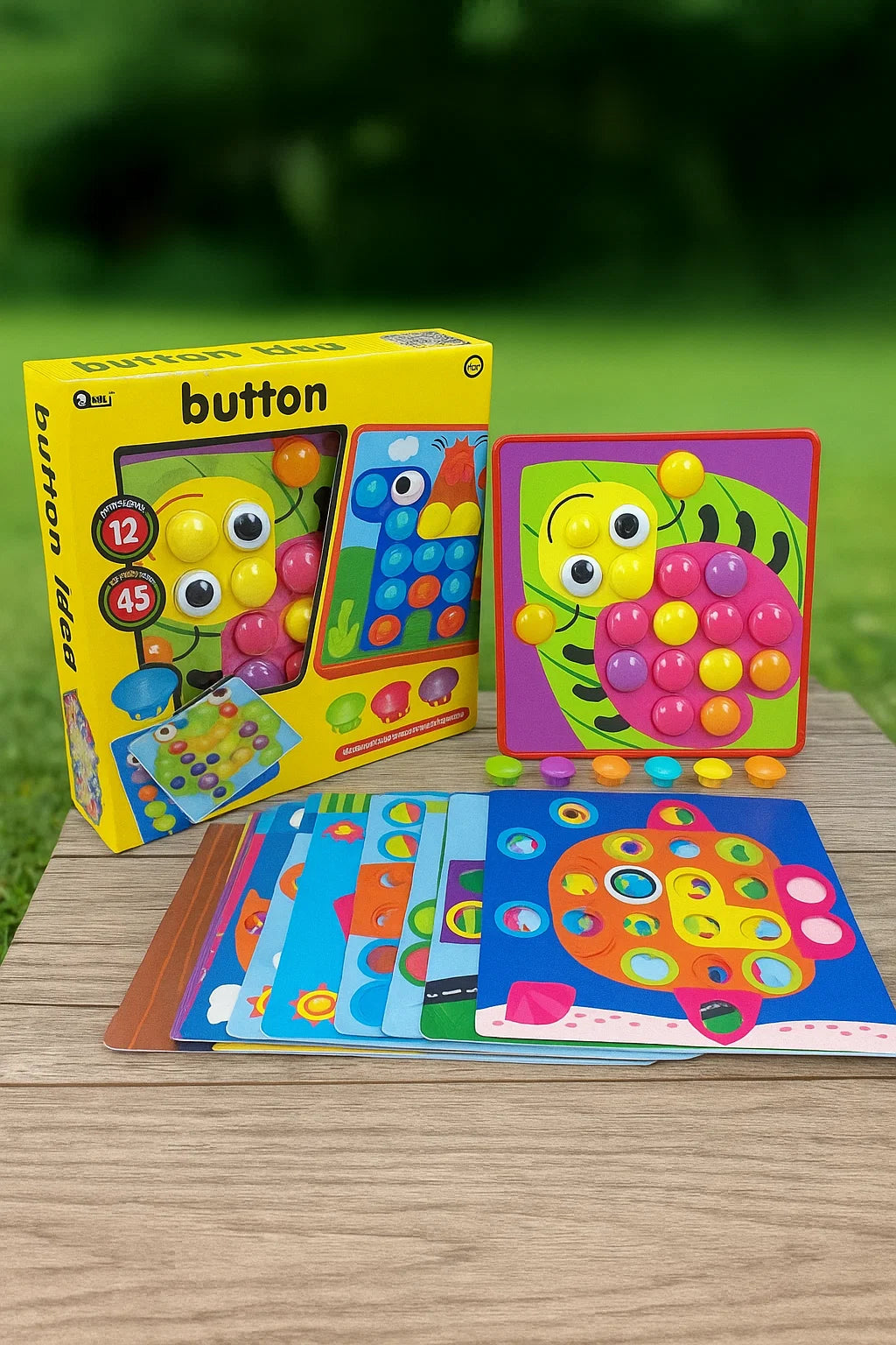 BUTTON IDEA GAME - THINKING / OBSERVATION SKILLS/ CREATIVITY [PD][1Pc]