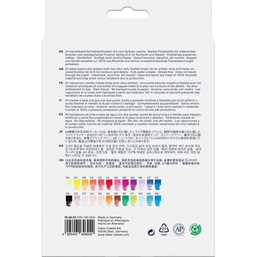 Goldfaber Aqua Dual Marker wallet of 24 [IP][1Box] - Kaliber